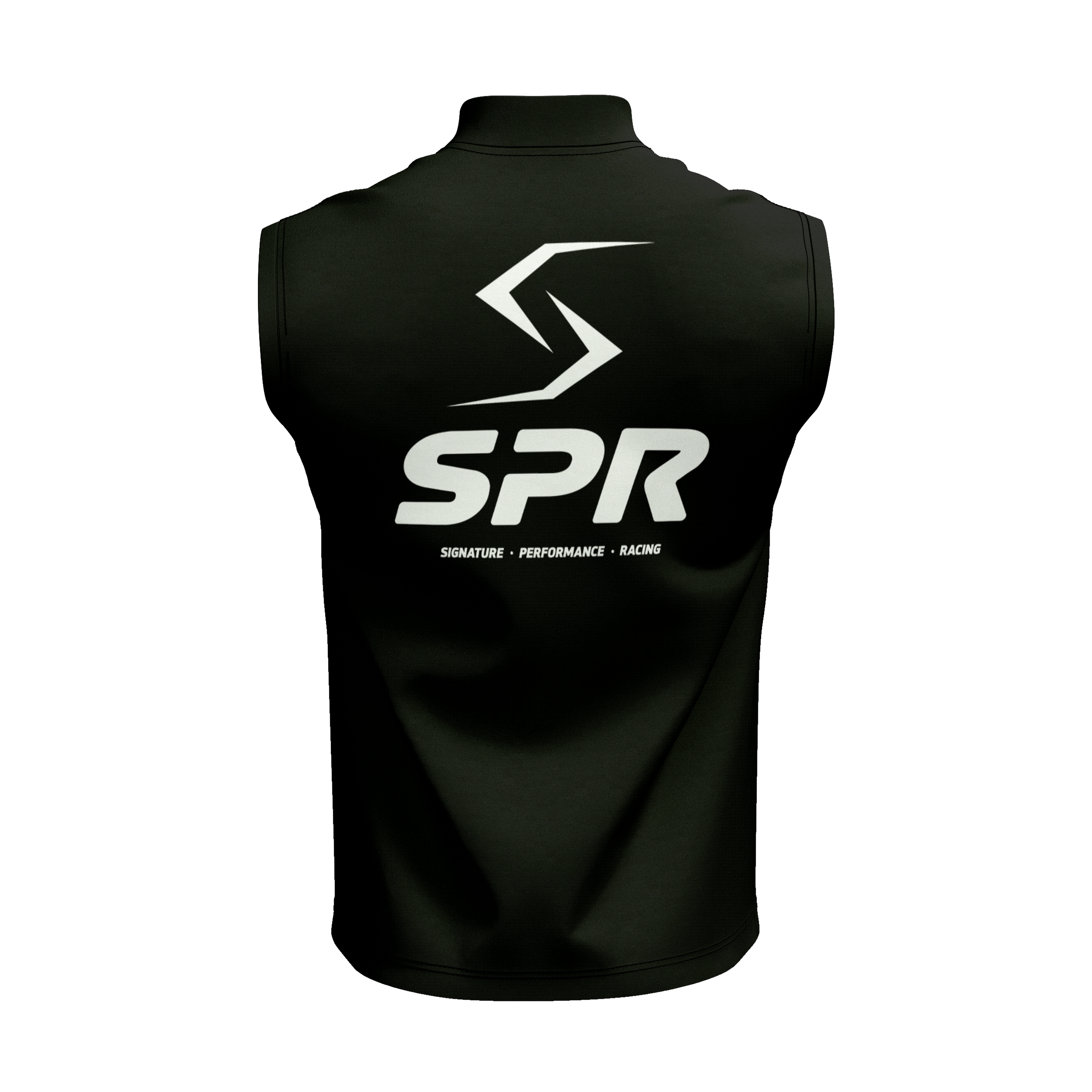 SPR Fleece-Lined Softshell Vest Black