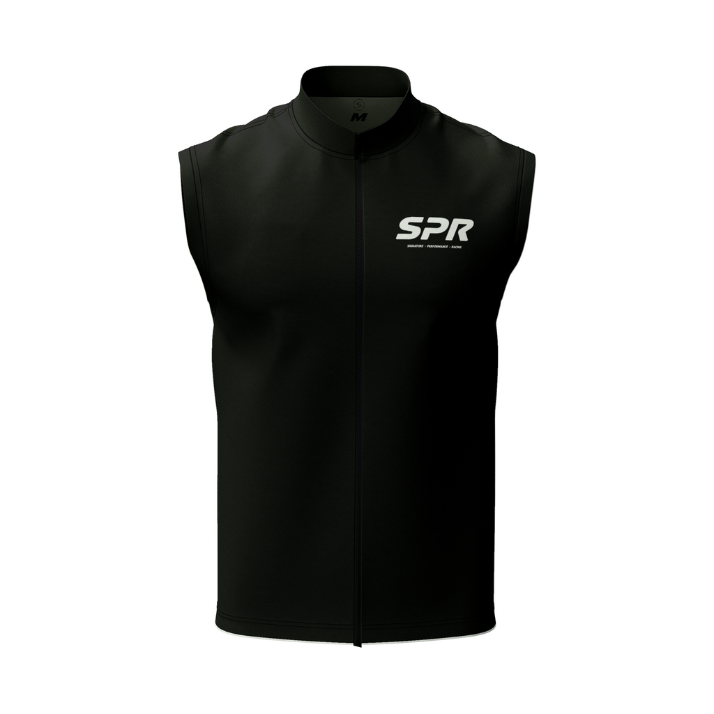 SPR Fleece-Lined Softshell Vest Black