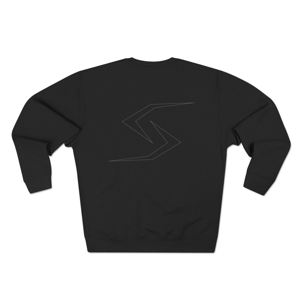 SPR Fleece Lined Crew Black