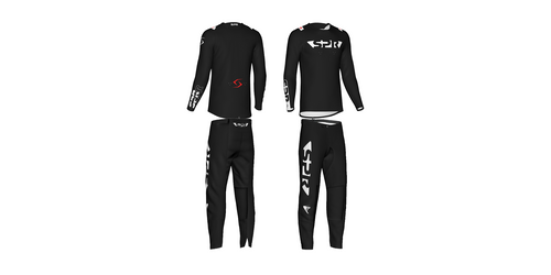 Custom 26.1 SPR "Future" Collection Black/White Gearset