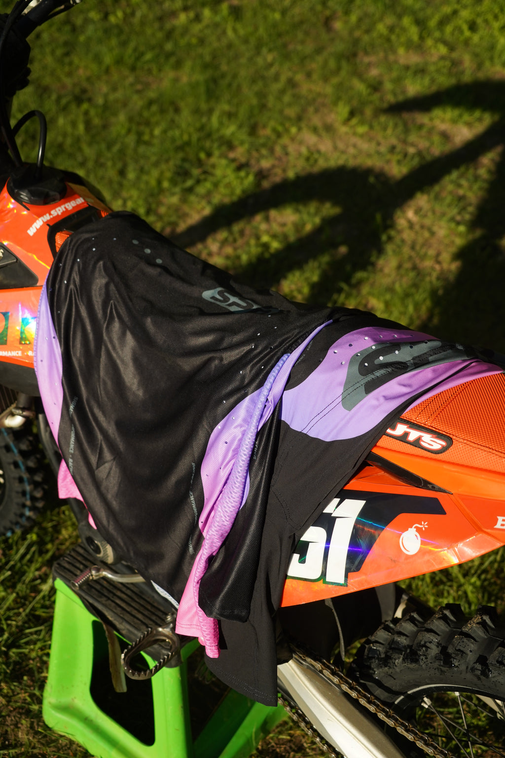 Custom 26.2 SPR "Advanced" Collection Black/Purple Gearset