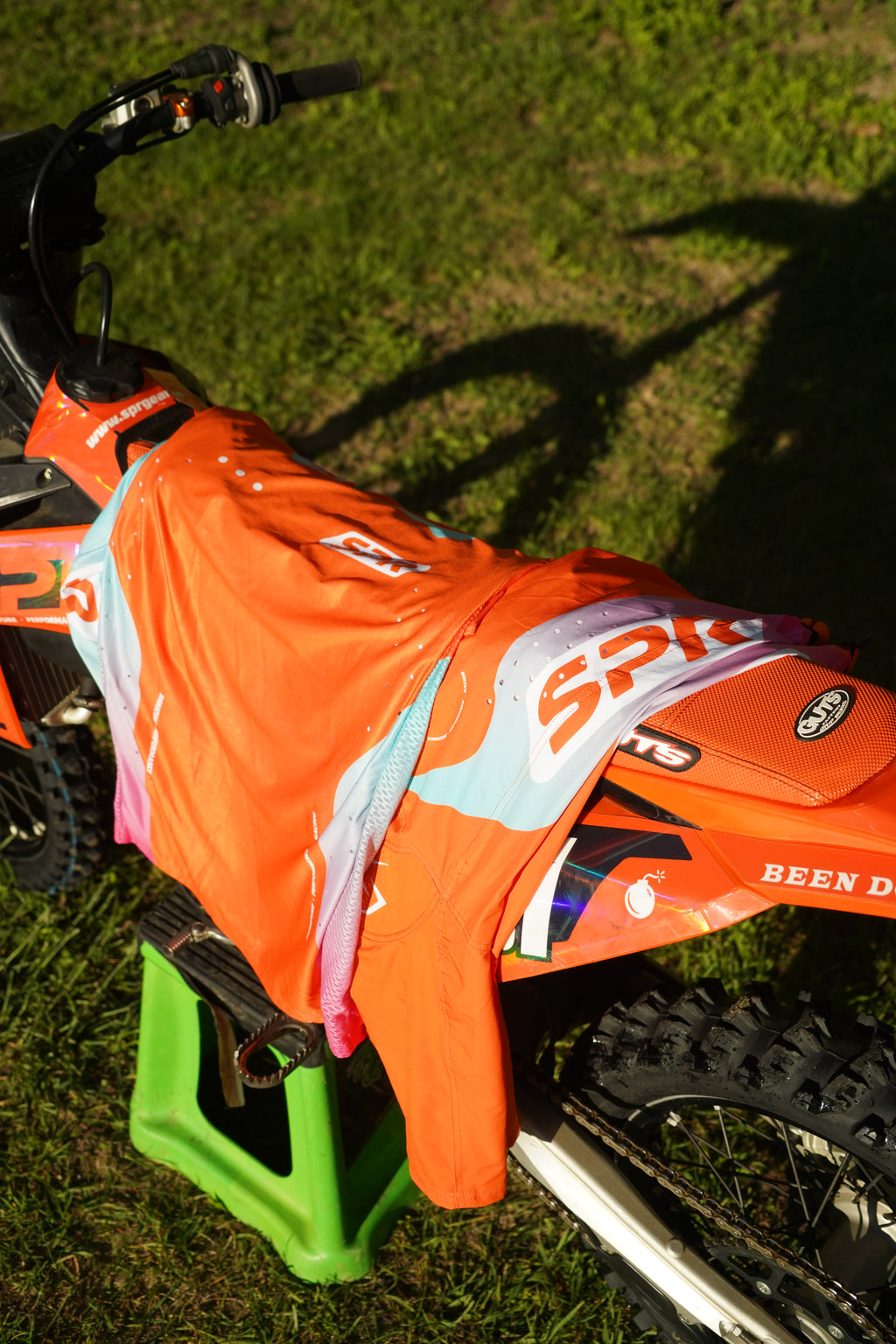 Custom 26.2 SPR "Advanced" Collection Orange/Pink Gearset