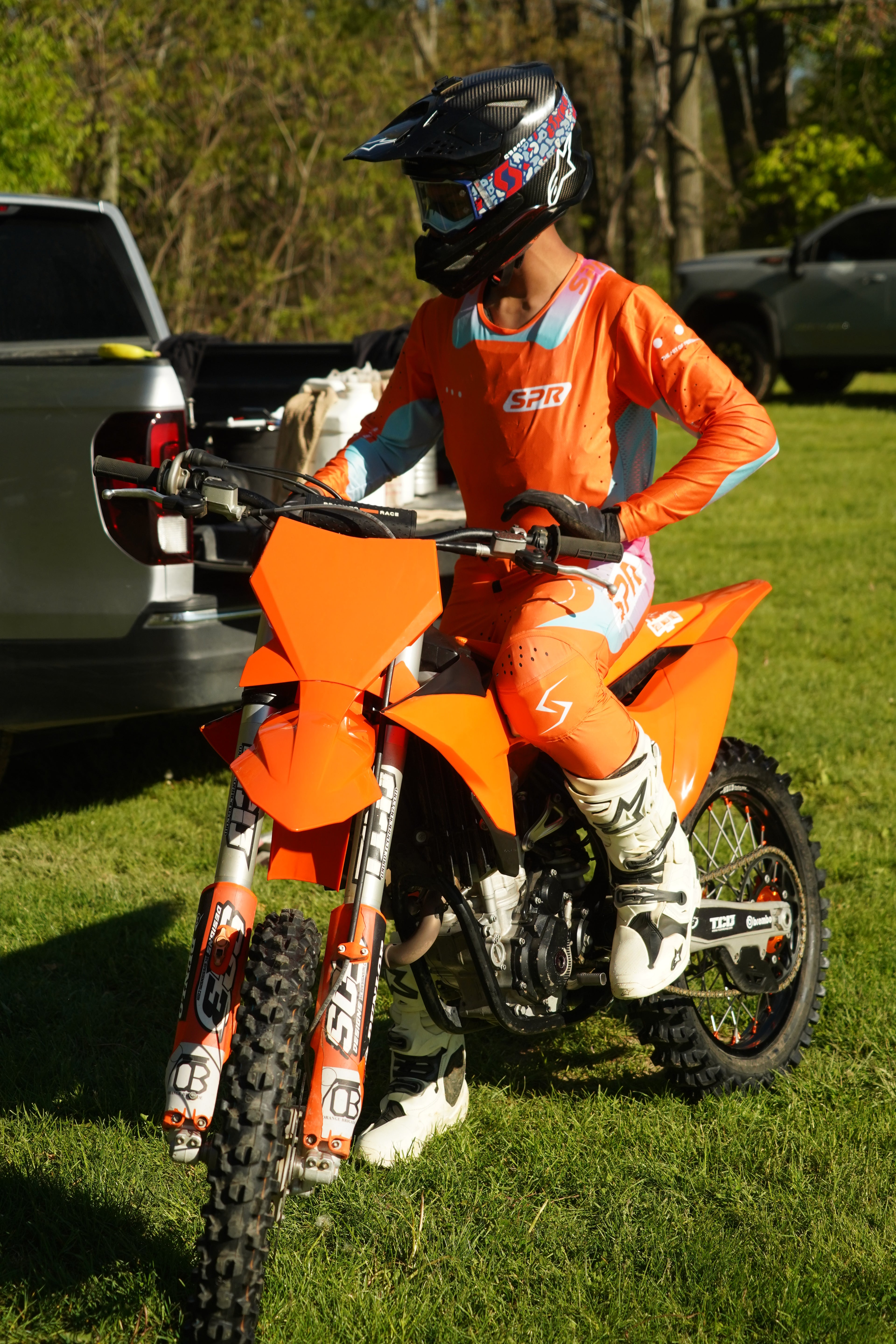 Custom 26.2 SPR "Advanced" Collection Orange/Pink Gearset