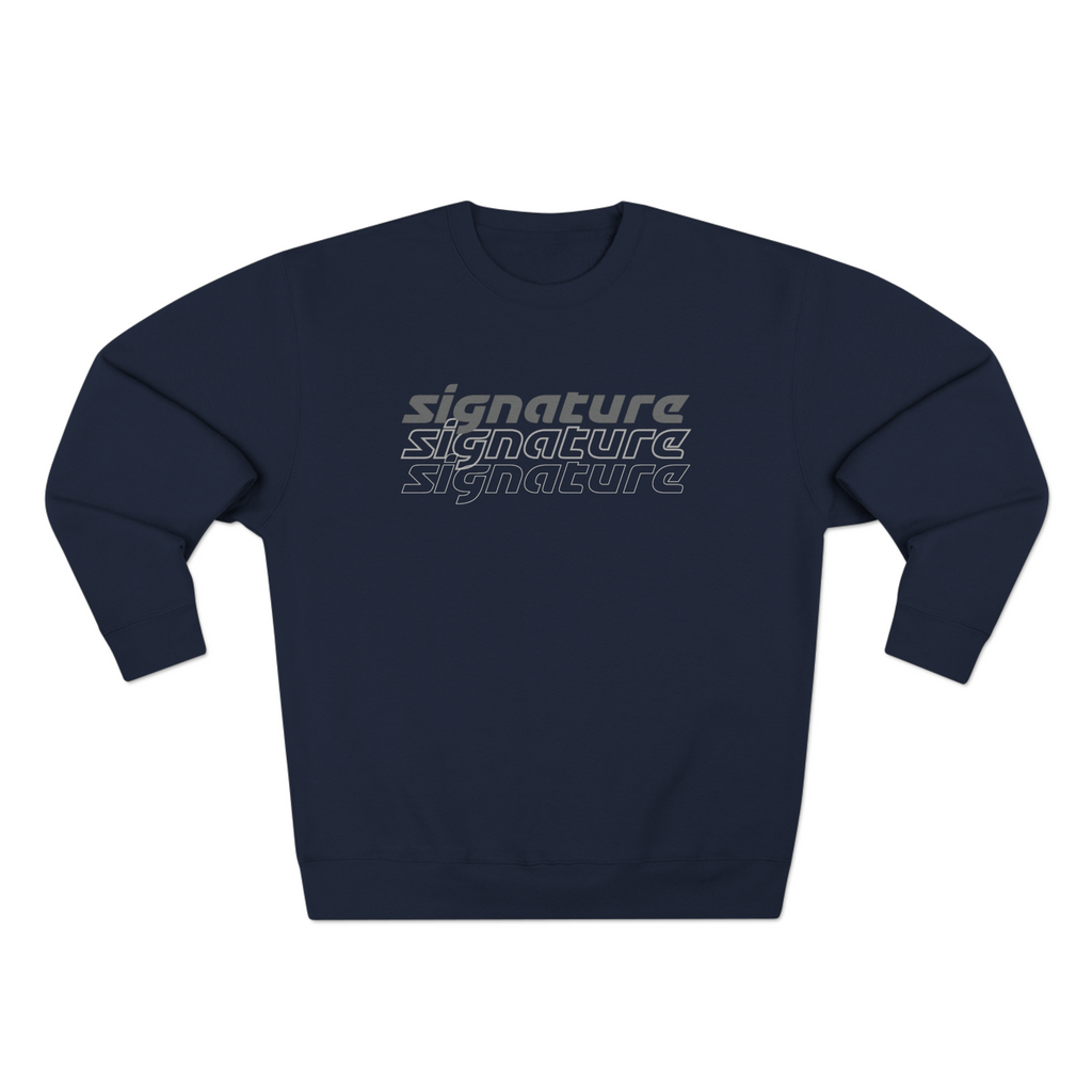 SPR Fleece Lined Crew Navy