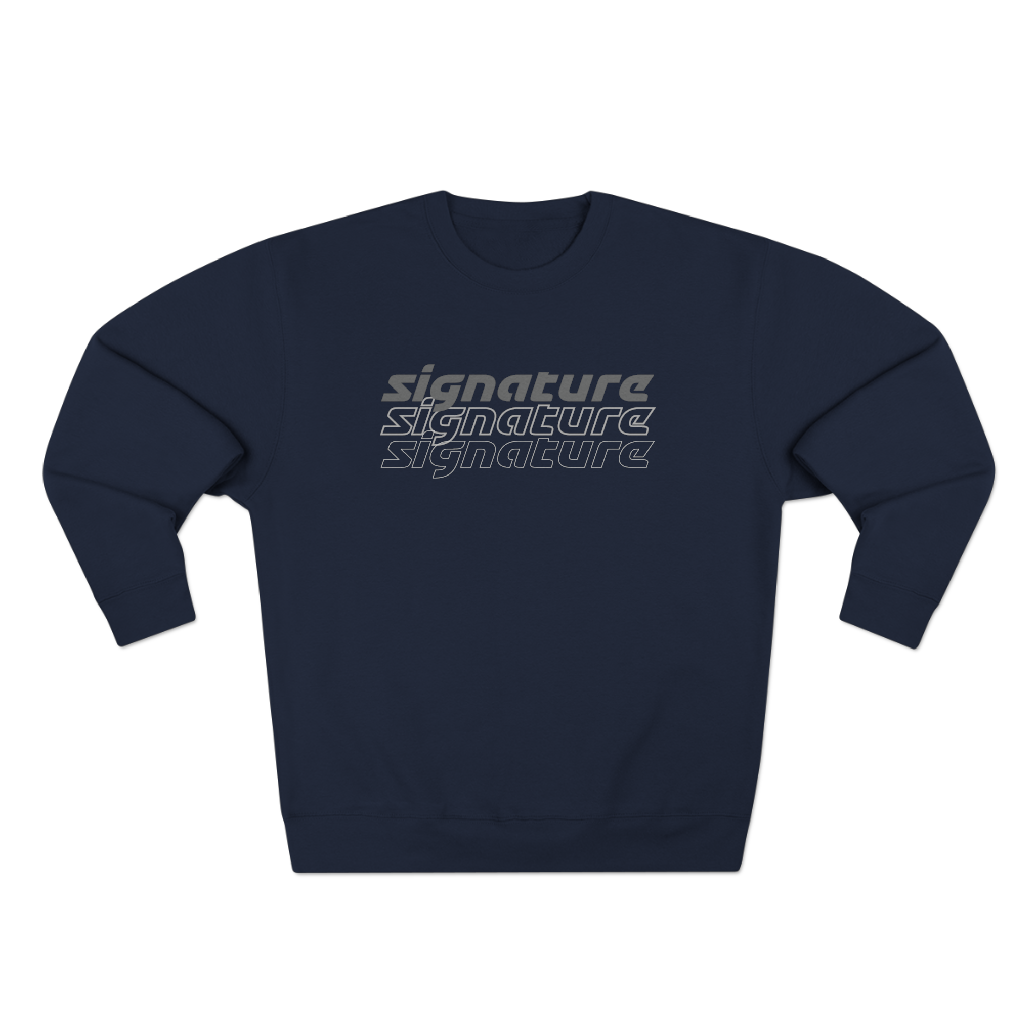 SPR Fleece Lined Crew Navy
