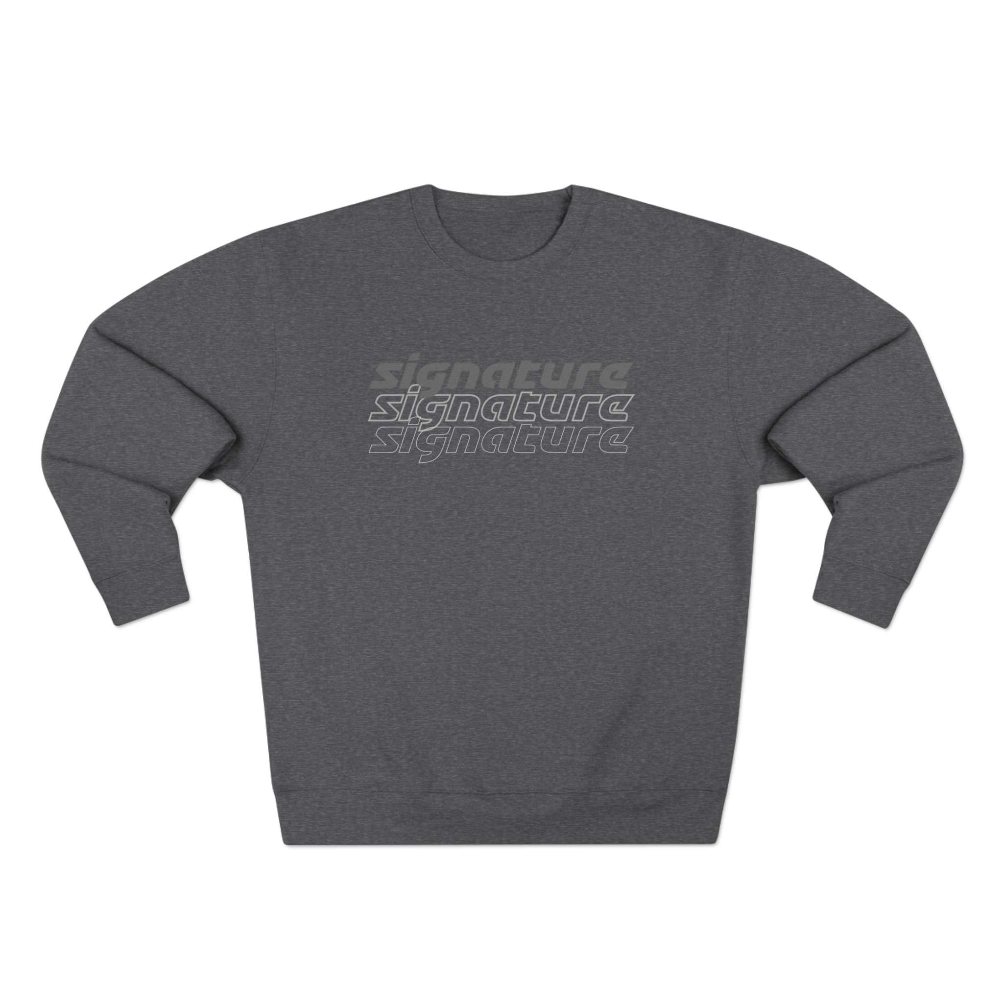 SPR Fleece Lined Crew Gray
