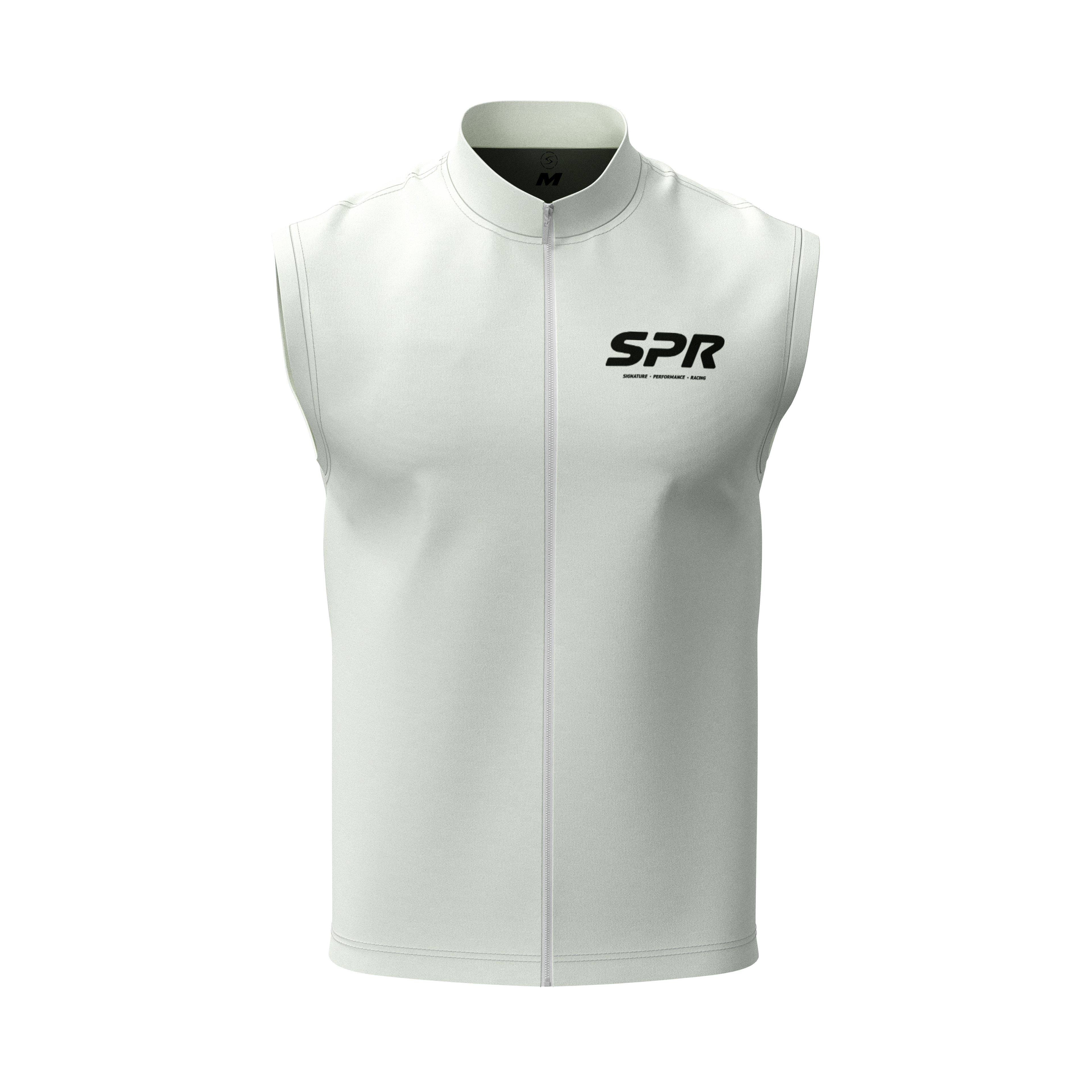 SPR Fleece-Lined Softshell Vest White