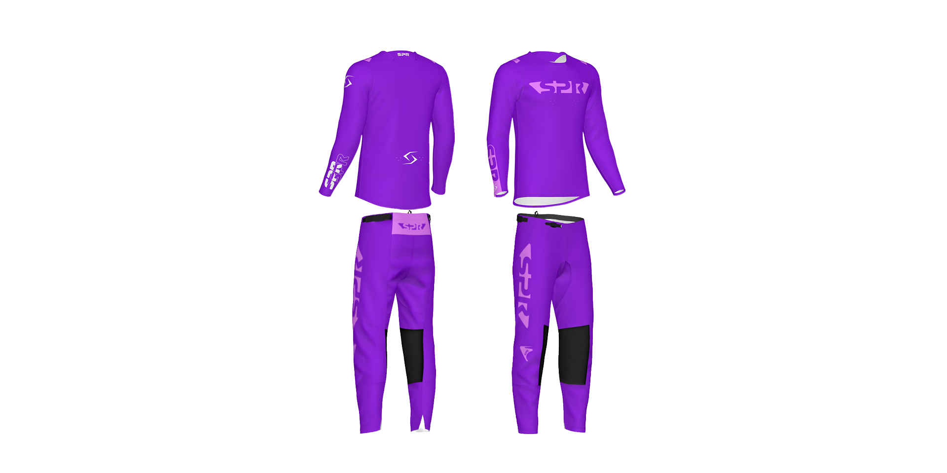 Custom 26.1 SPR "Future" Collection Purple/Pink Gearset
