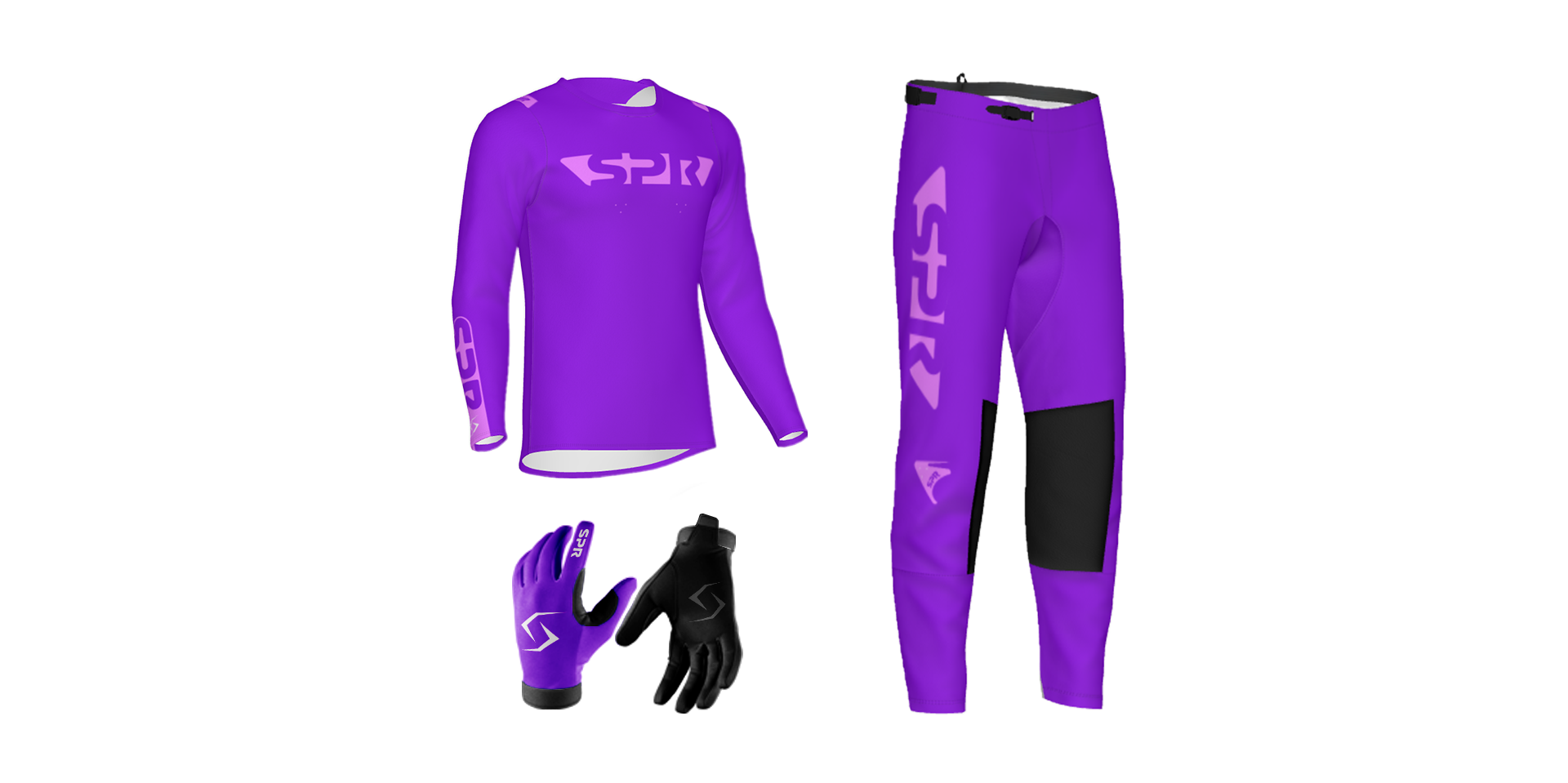 Custom 26.1 SPR "Future" Collection Purple/Pink Gearset