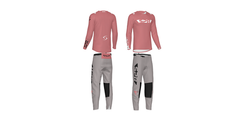 Custom 26.1 SPR "Future" Collection Salmon/Gray Gearset