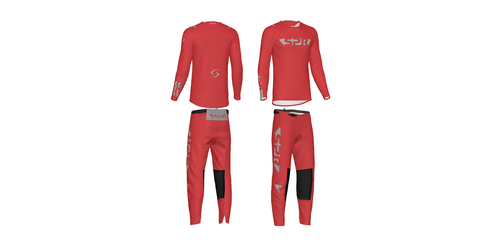 Custom 26.1 SPR "Future" Collection Red/Gray Gearset